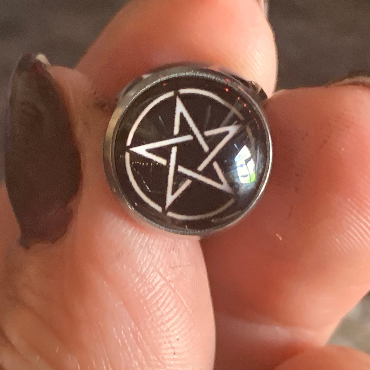 Pentacle Earring Studs