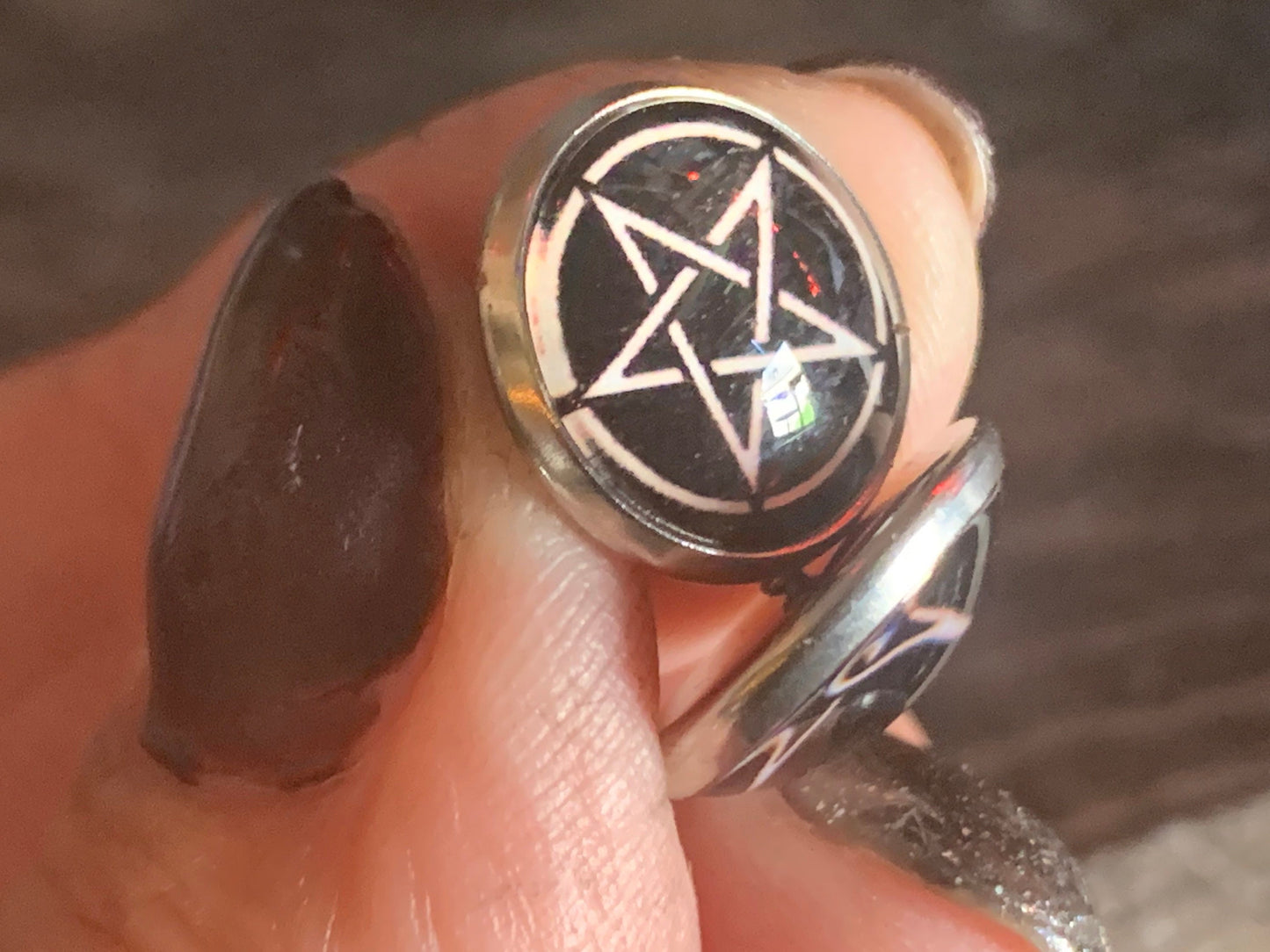 Pentacle Earring Studs