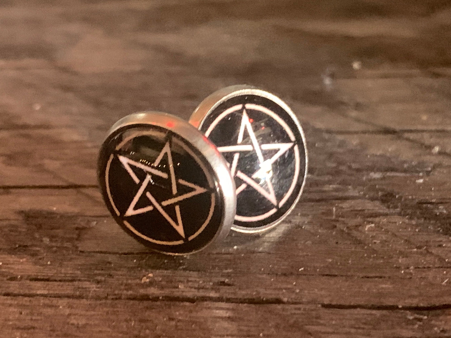 Pentacle Earring Studs