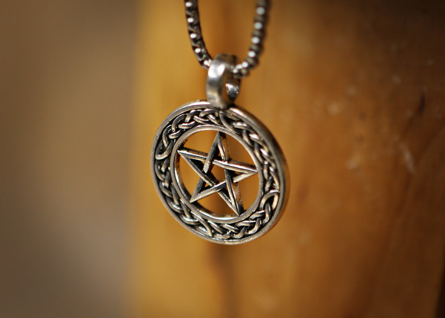 Pentacle Tribal Necklace