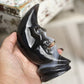 Botswana Agate Moon Skull Crystal