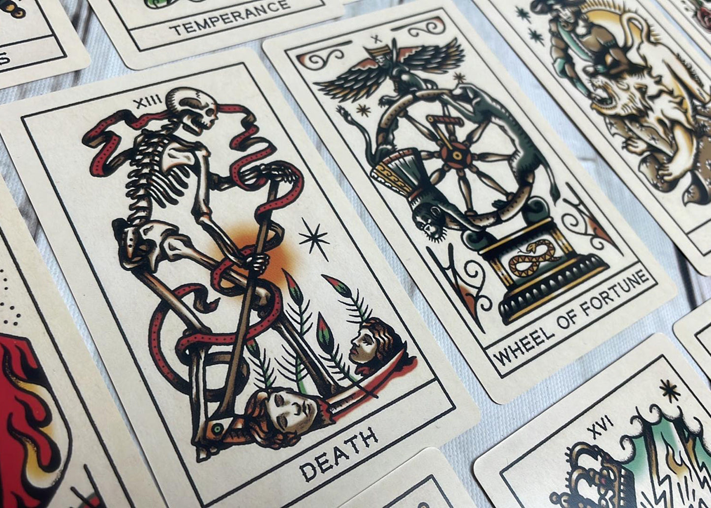 Tarot Cards Deck - Tattoo