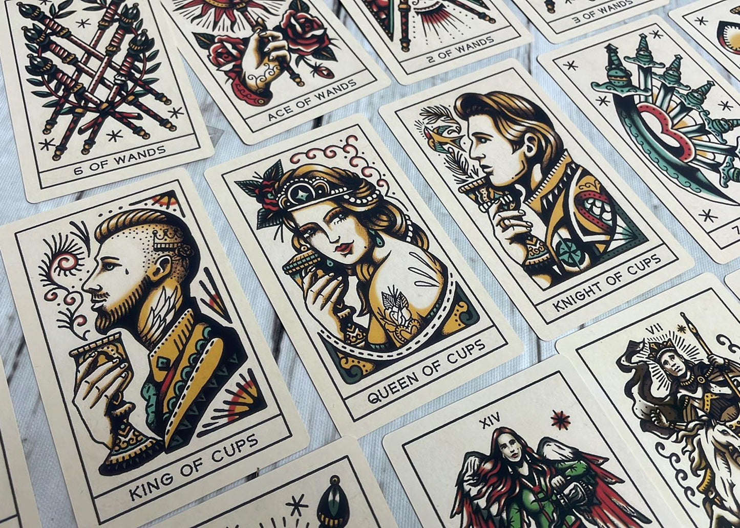 Tarot Cards Deck - Tattoo