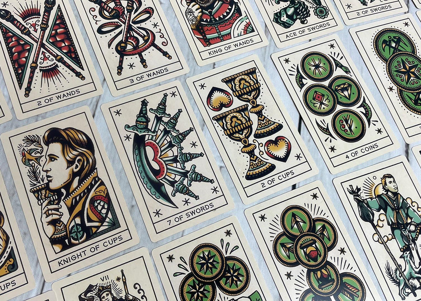 Tarot Cards Deck - Tattoo