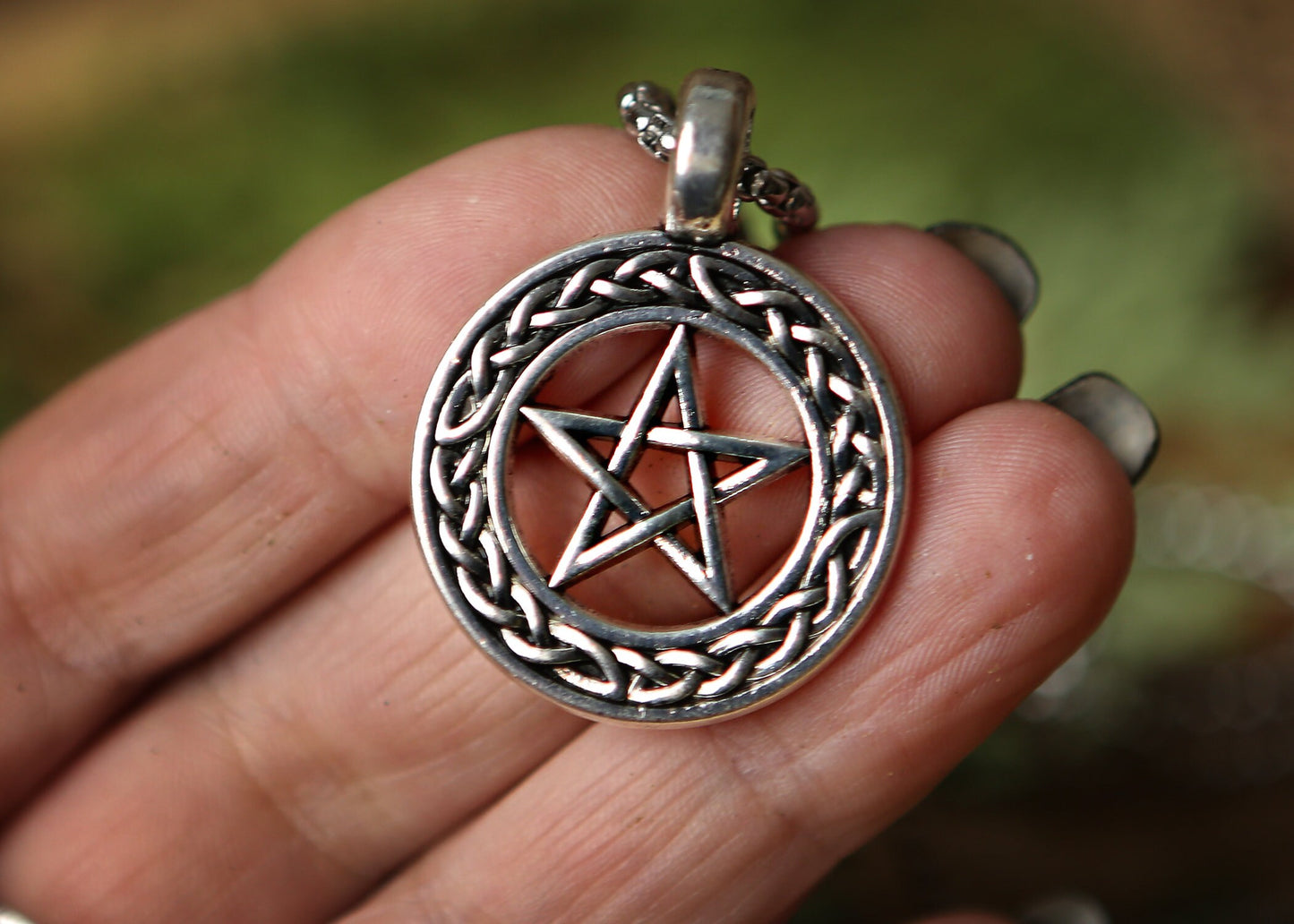 Pentacle Tribal Necklace