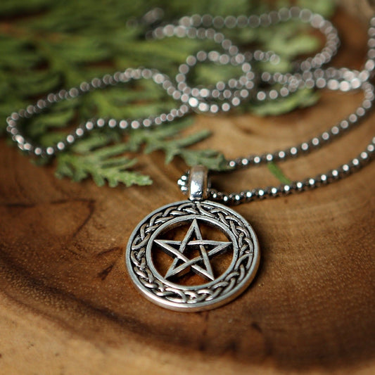 Pentacle Tribal Necklace