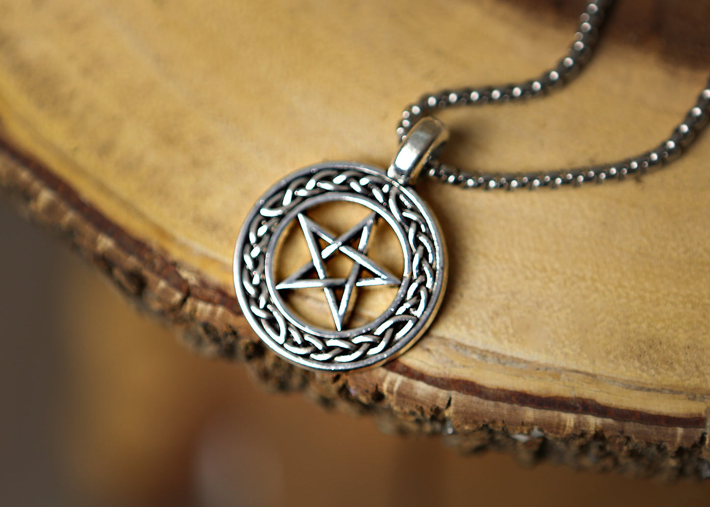 Pentacle Tribal Necklace