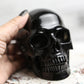 Large Obsidian Crystal Skull