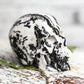 Large Zebra Jasper Crystal Skull