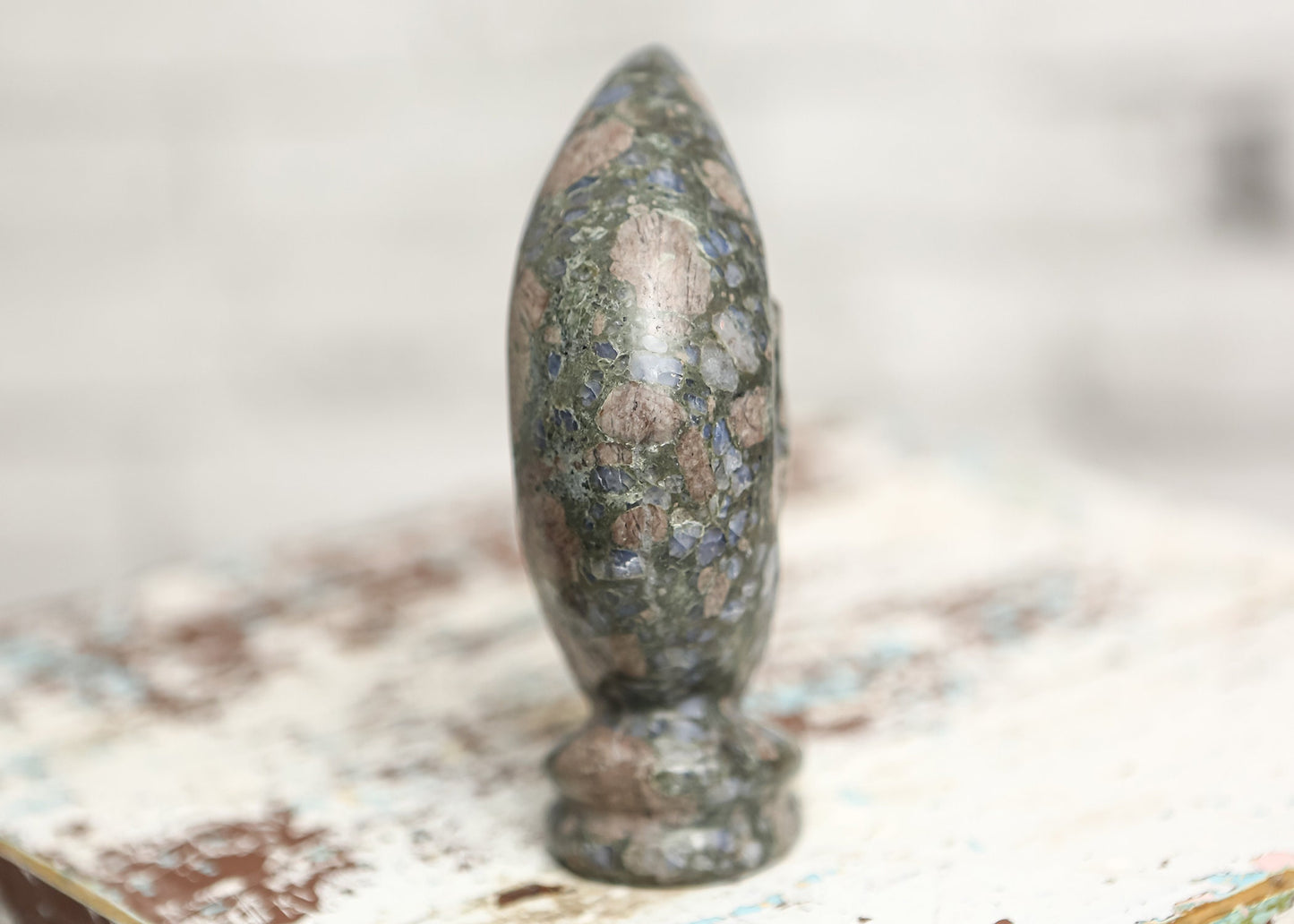 Llanite Rhyolite Moon Skull