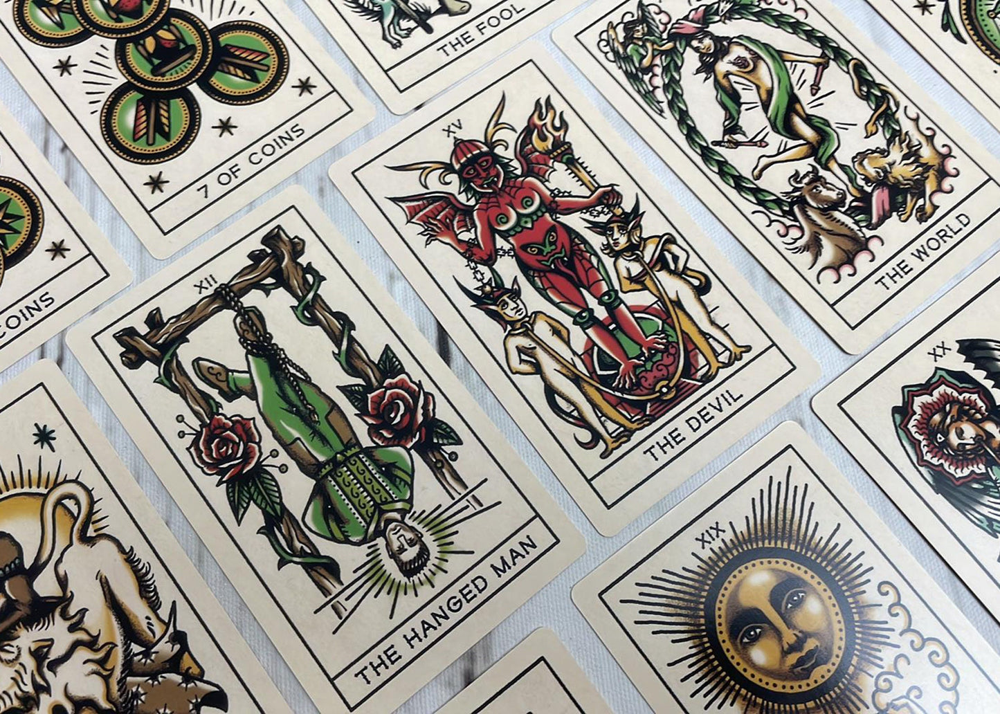 Tarot Cards Deck - Tattoo