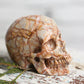 Large Red Vein Jasper Crystal Skull