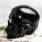 Large Obsidian Crystal Skull