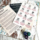 Astrology Dice Kit with Instructions