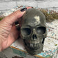 Large Pyrite Crystal Skull