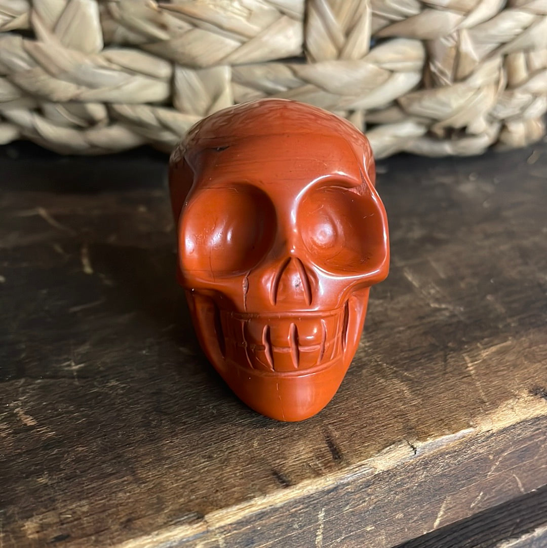 Mookaite Crystal Skull