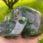 Large Rainbow Flourite Crystal Skull