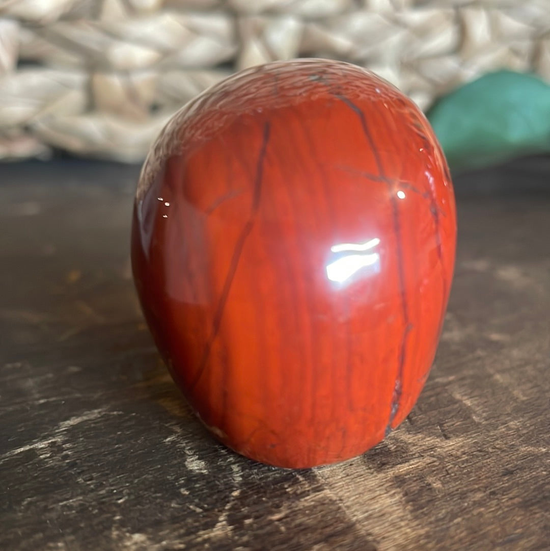 Red Jasper Crystal Skull