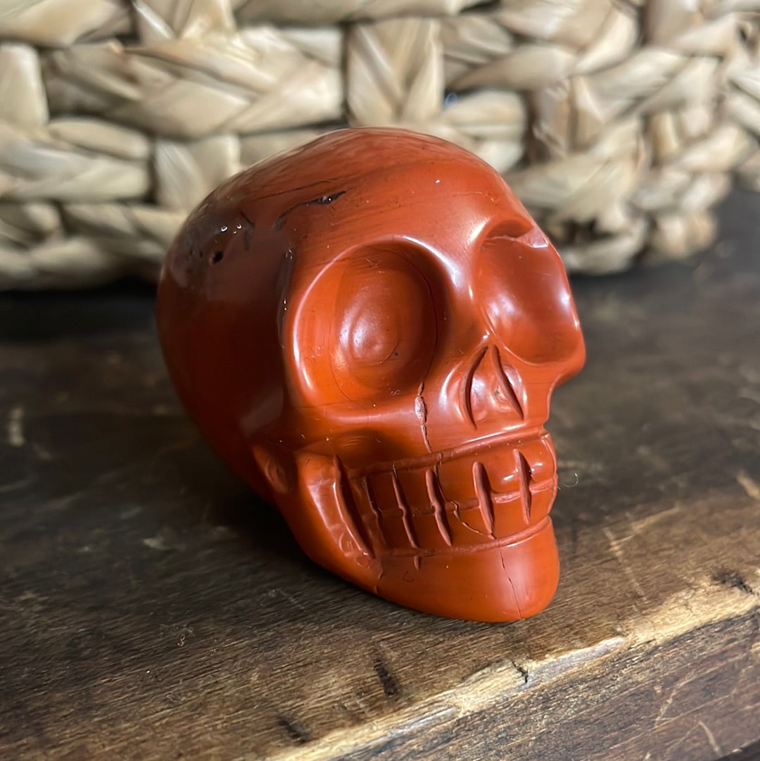 Mookaite Crystal Skull