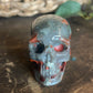 African Bloodstone Crystal Skull