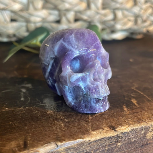 Dream Amethyst Crystal Skull