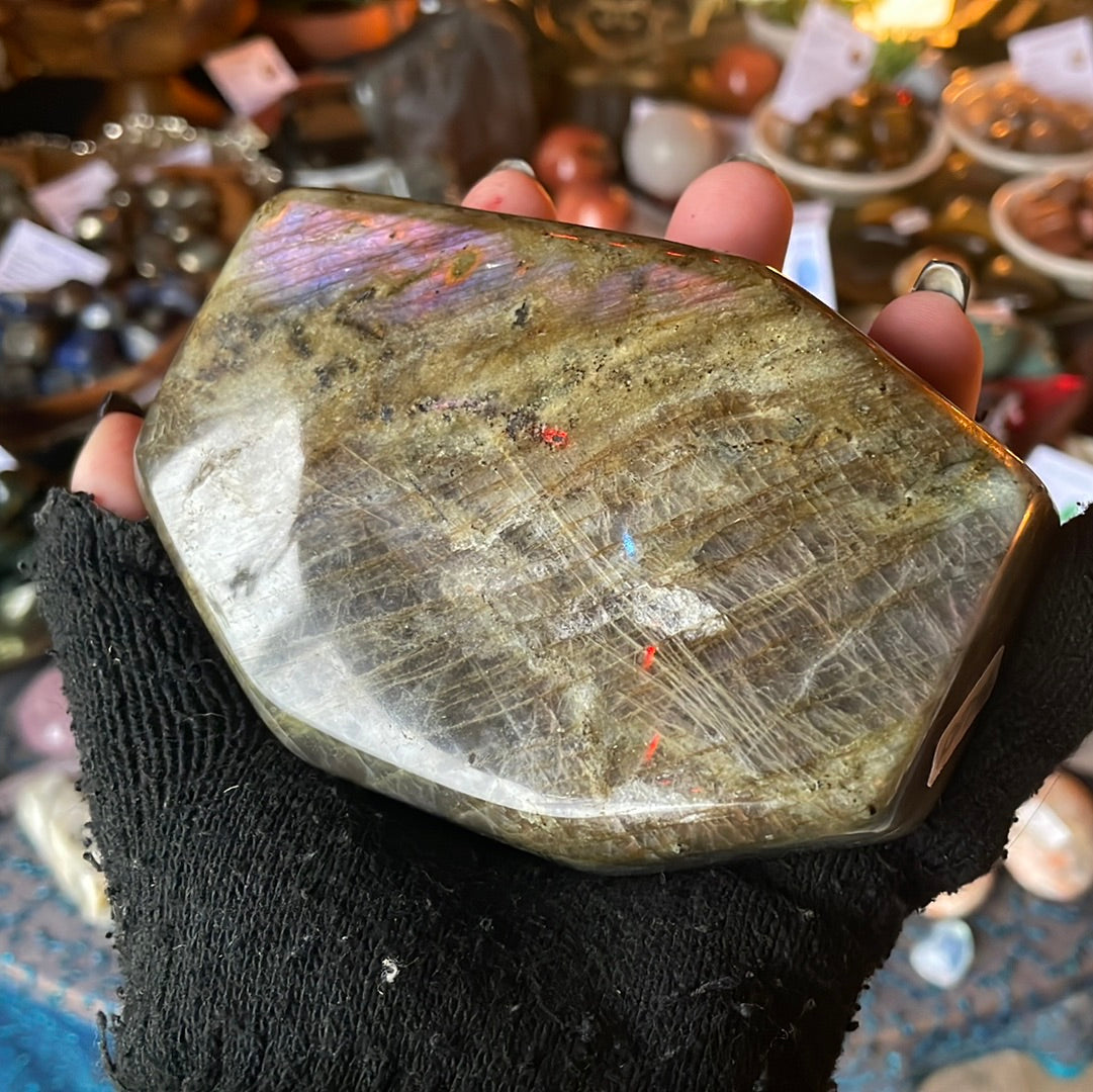 Large Purple Labradorite Free form