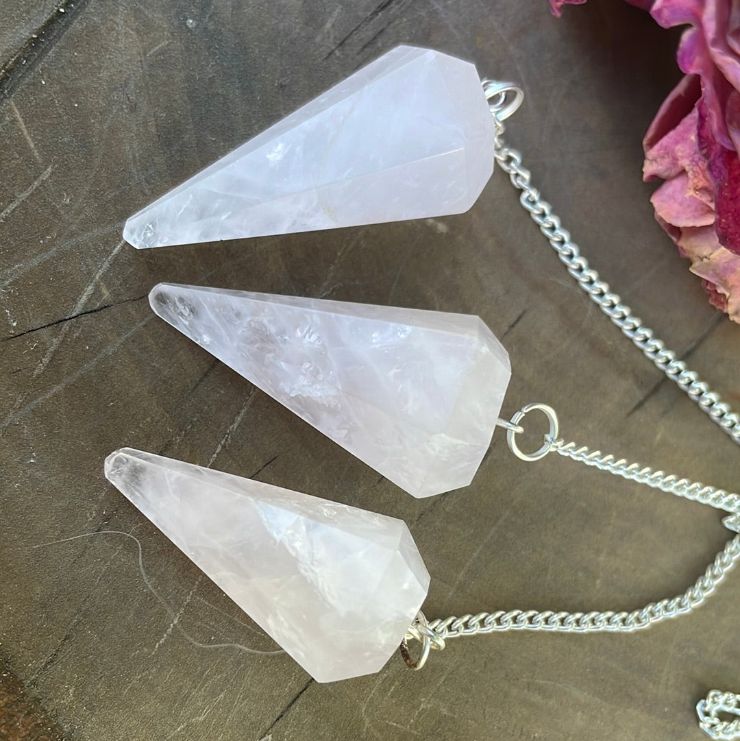 Rose Quartz Pendulum