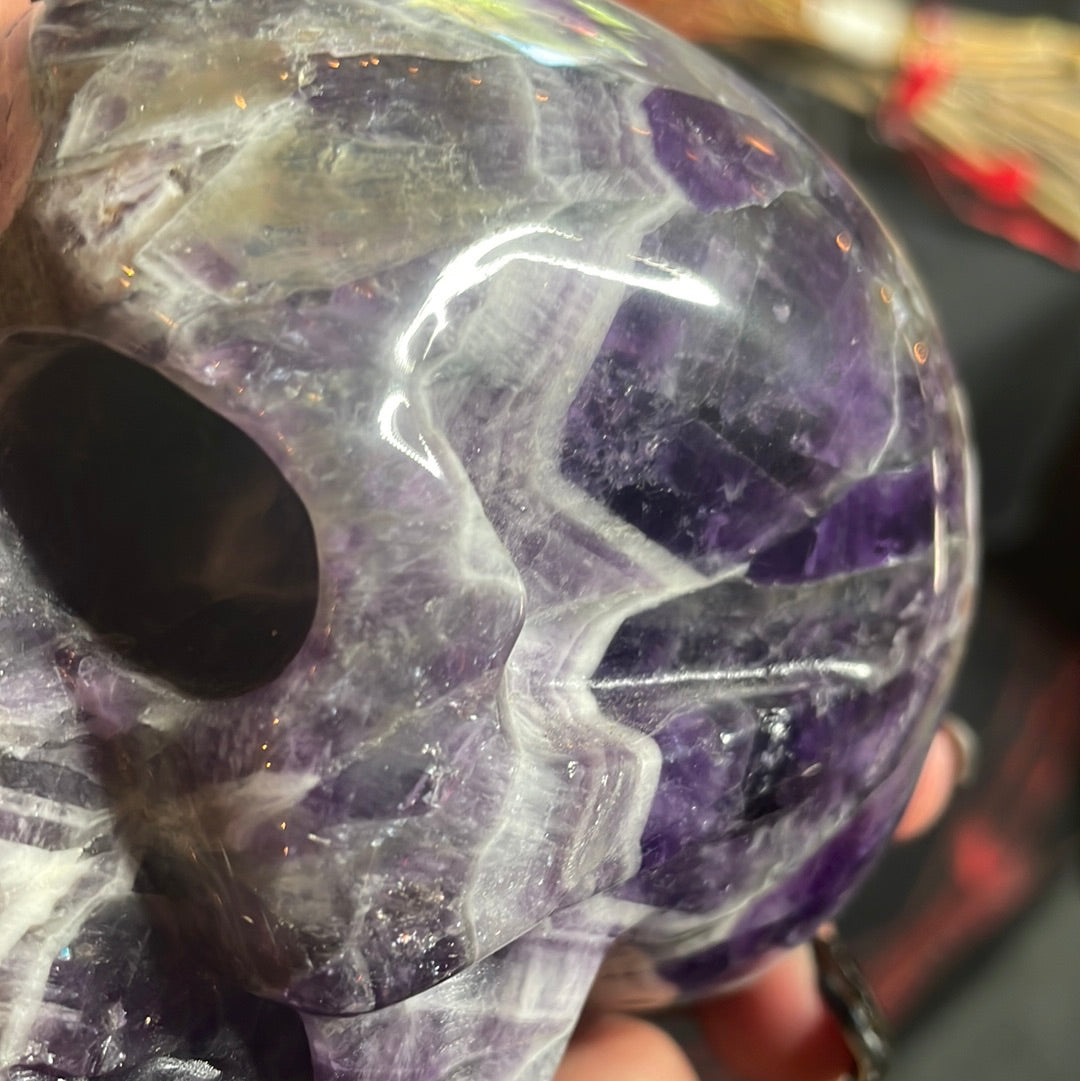 Large Dream Amethyst Crystal Skull