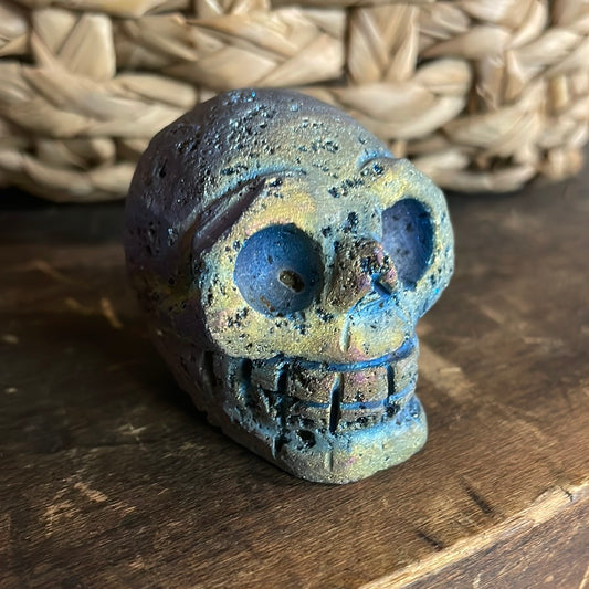 Angel Aura Stone Skull