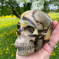 Large Septarian Crystal Skull