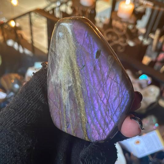 Purple Labradorite Free Form