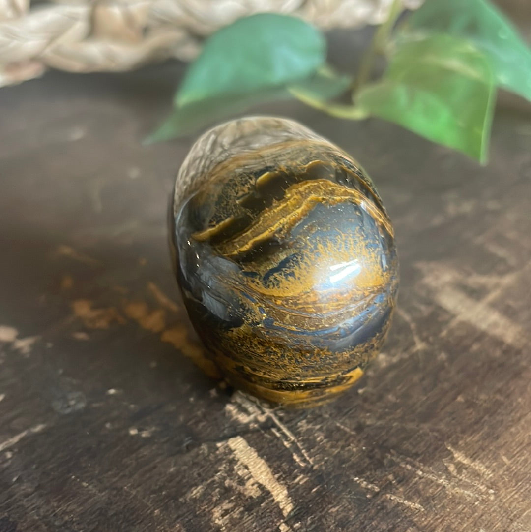 Tiger Eye Crystal Skull