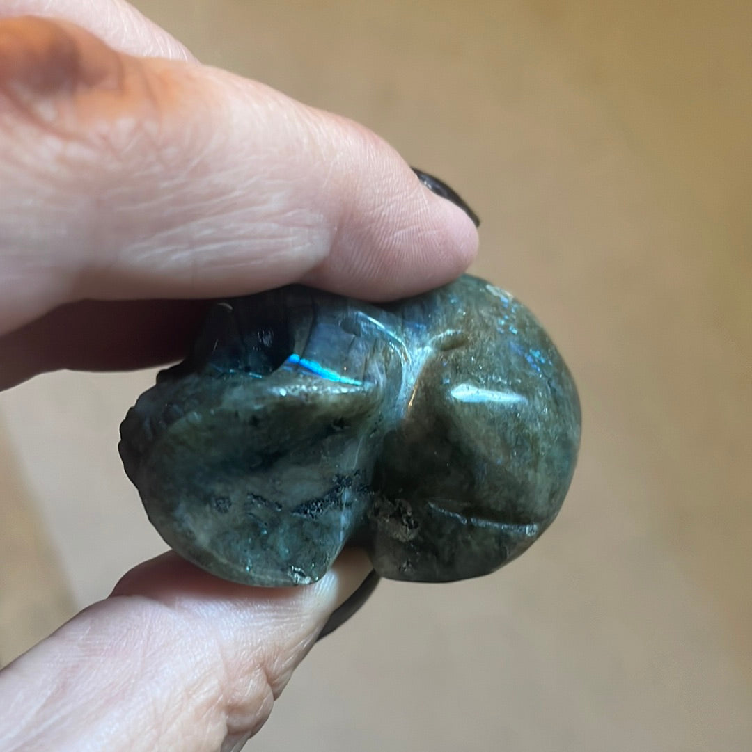 Labradorite Crystal Skull