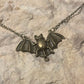 Bronze Bat Necklace