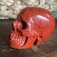 Red Jasper Crystal Skull