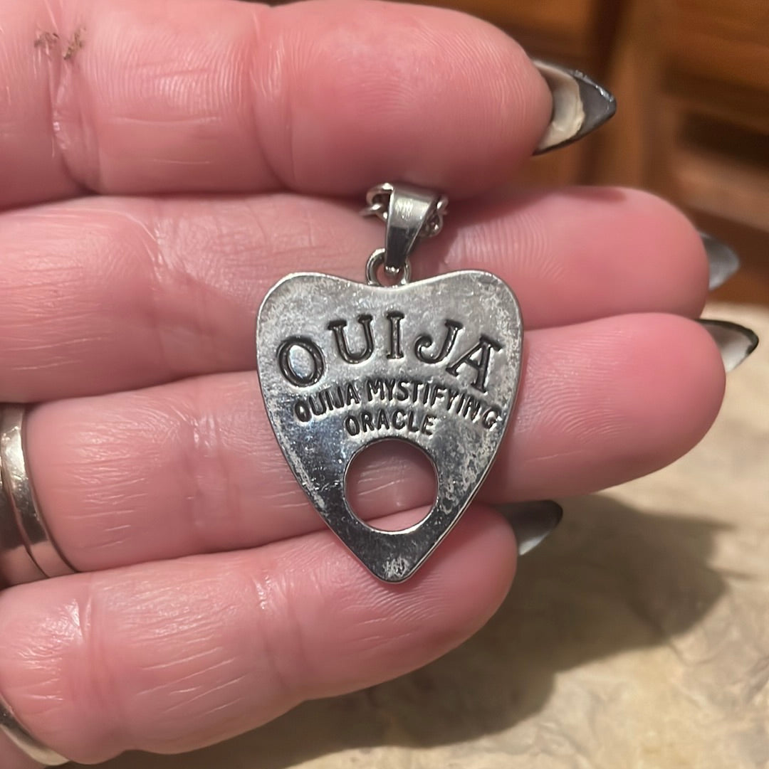 Ouija Planchette Necklace