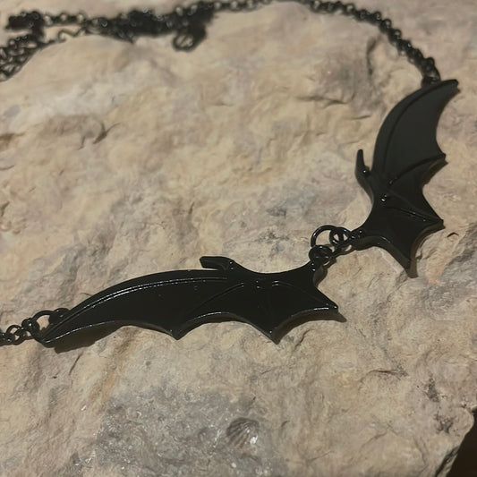 Bat Wing Necklace