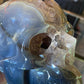 Large Amethyst Geode Crystal Skull