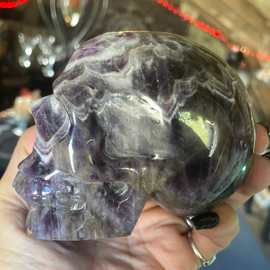 Large Dream Amethyst Crystal Skull