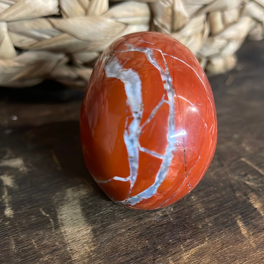 Red Jasper Crystal Skull