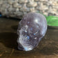 Flourite Crystal Skull-Druzy!