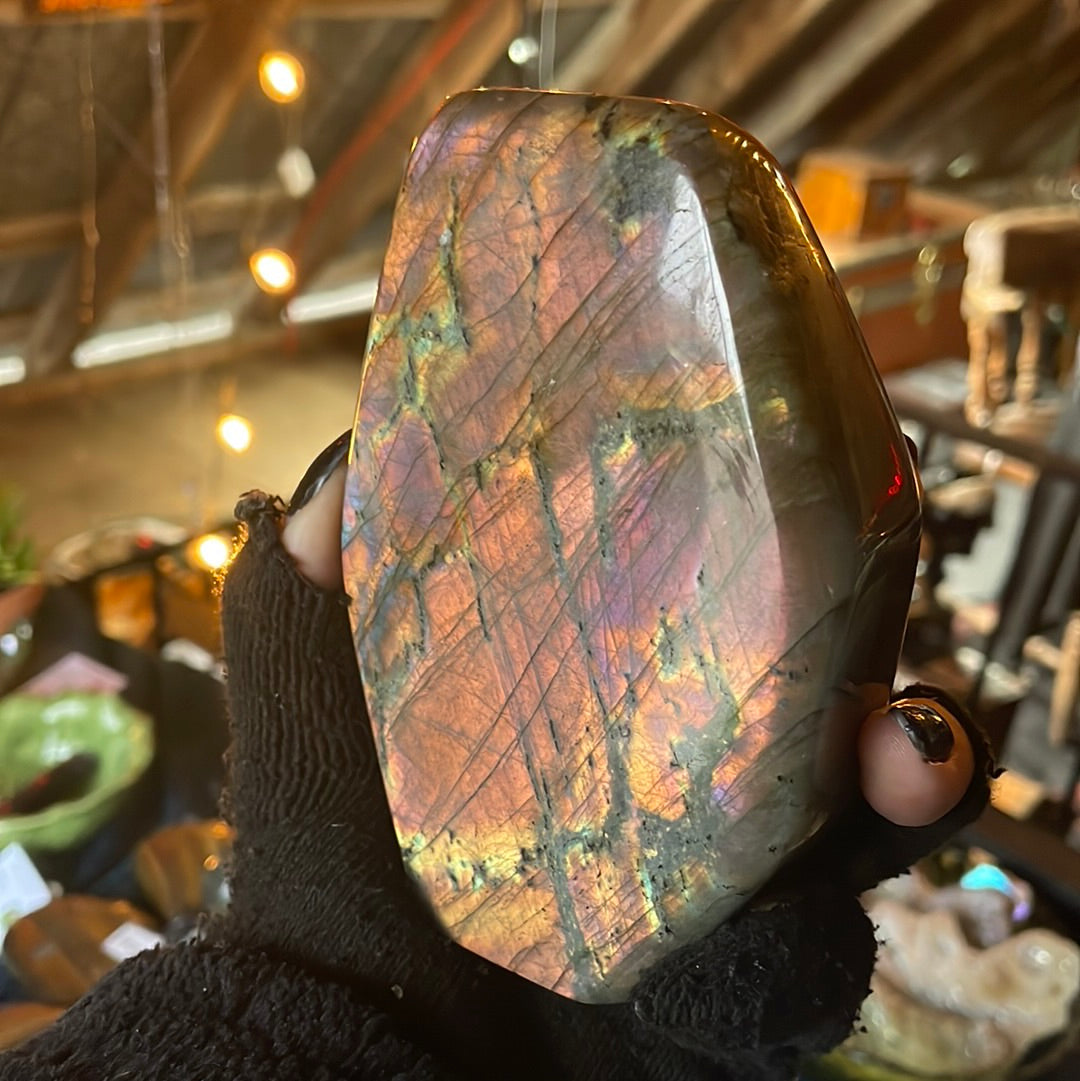 Large Purple Labradorite Free form