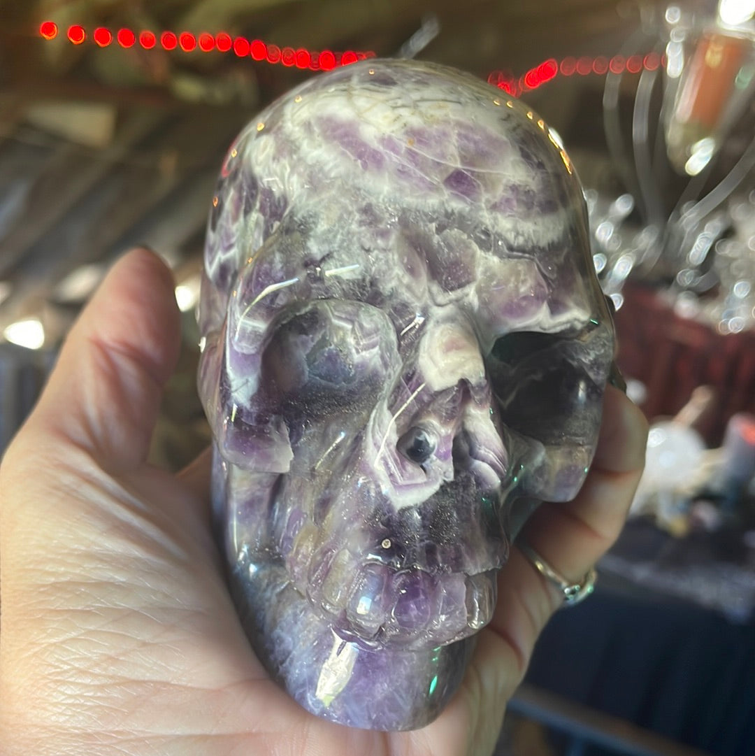 Large Dream Amethyst Crystal Skull