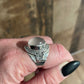 Vintage Rose Quartz Ring