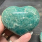 Amazonite Heart Crystal
