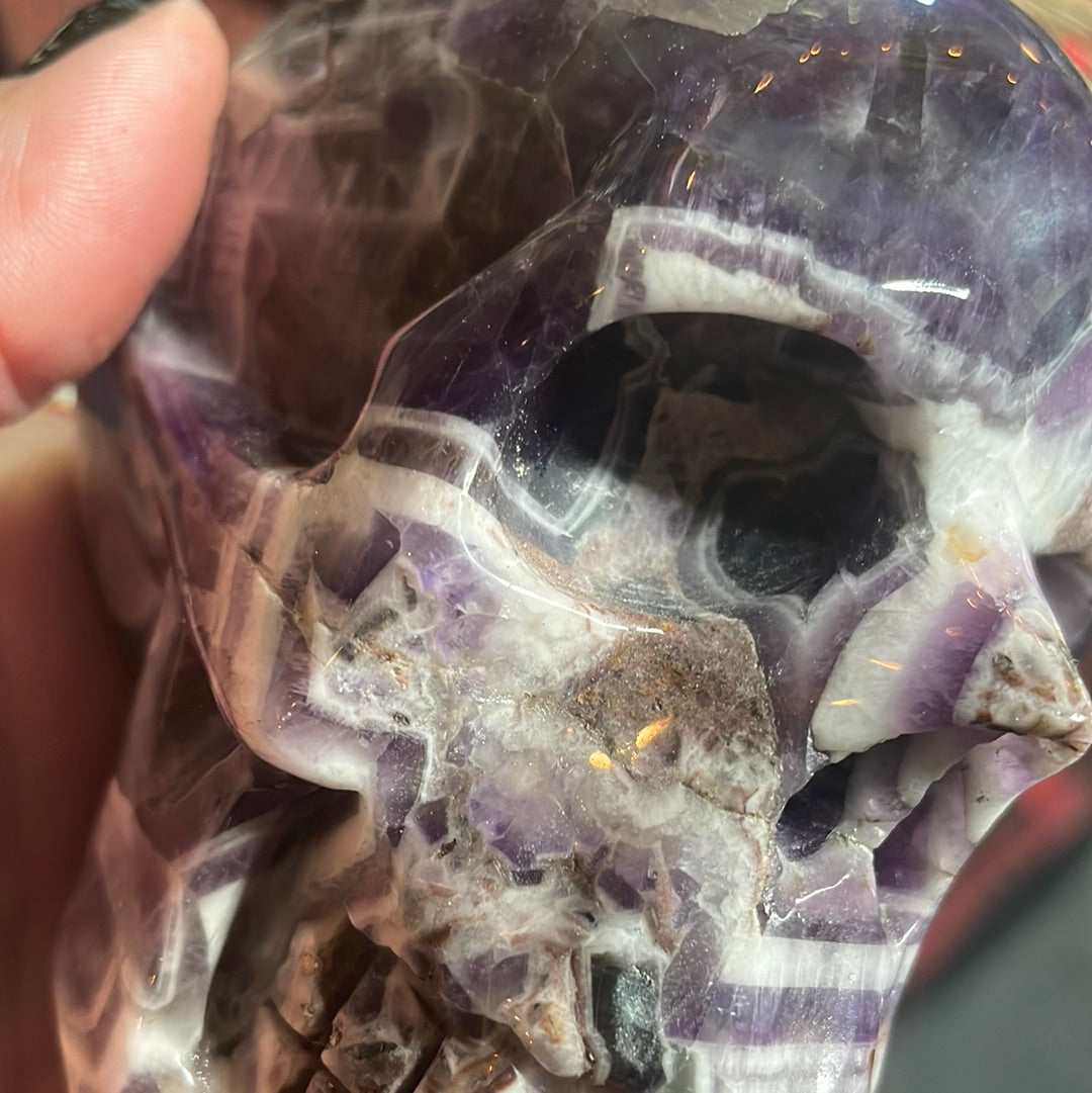 Large Dream Amethyst Crystal Skull