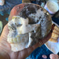 Mexican Crazy Lace Large Crystal Skull