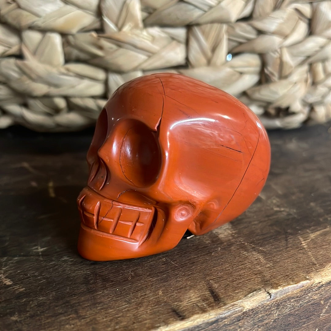 Mookaite Crystal Skull