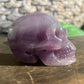 Flourite Crystal Skull
