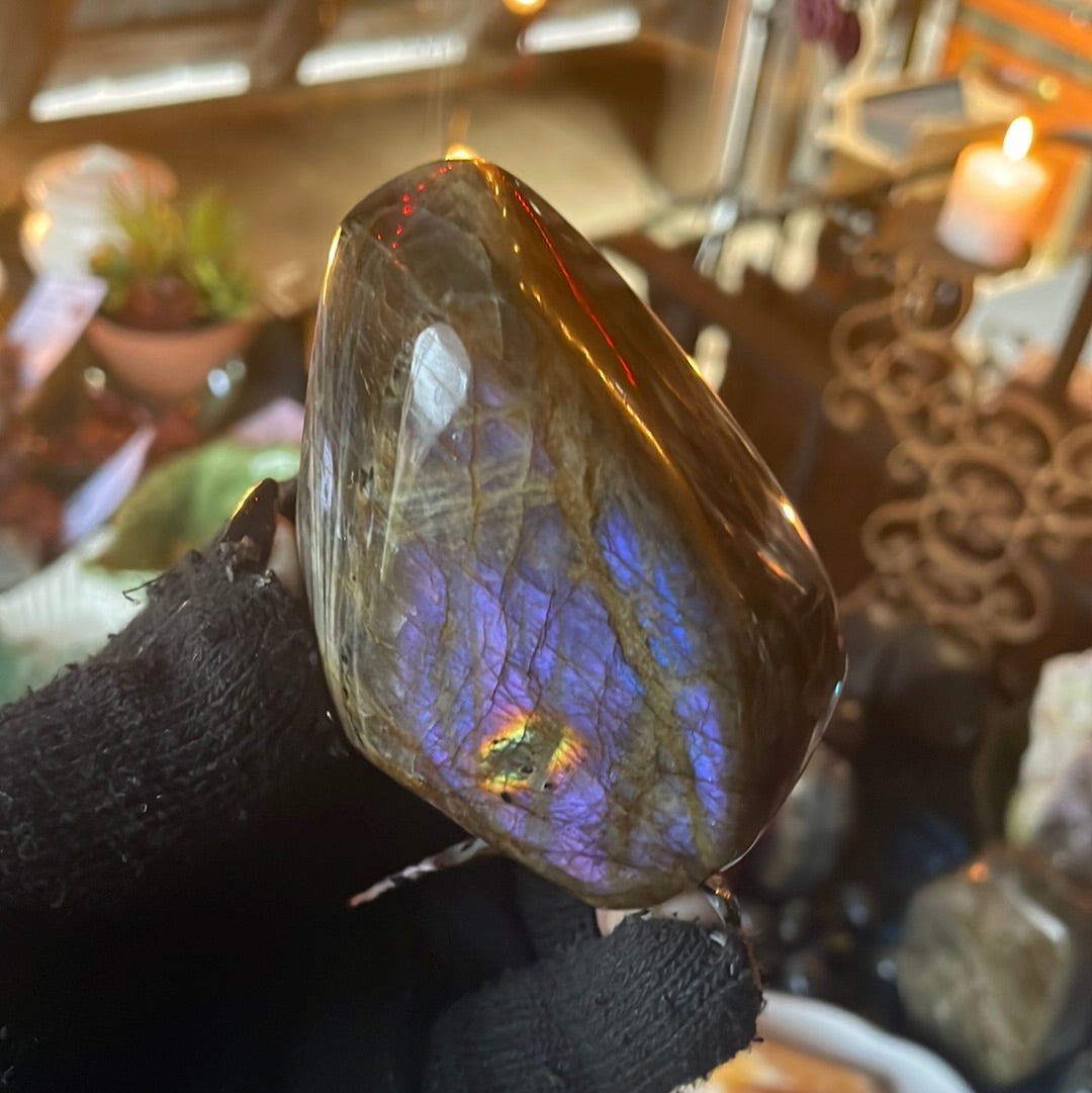 Purple Labradorite Free Form